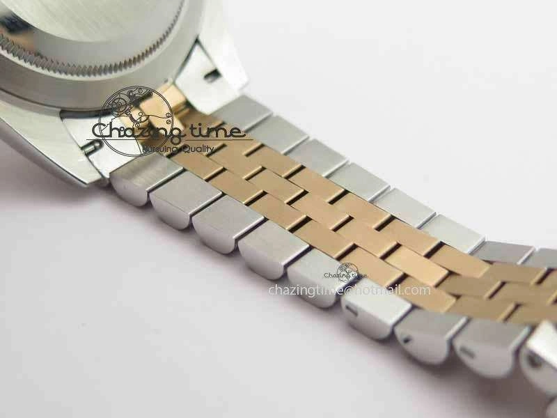 DateJust II 41mm SS RG BP Maker Best Edition Brown Diam Dial On New Version Jubilee Bracelet A2813