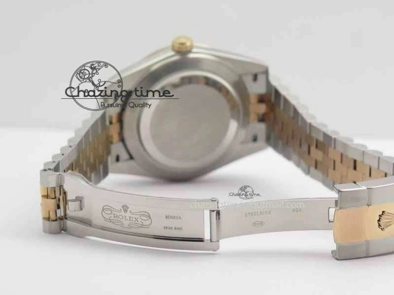 DateJust II 41mm SS RG BP Maker Best Edition Brown Diam Dial On New Version Jubilee Bracelet A2813