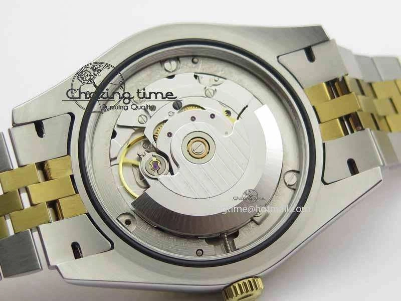 DateJust II 41mm SS RG BP Maker Best Edition Brown Diam Dial On New Version Jubilee Bracelet A2813
