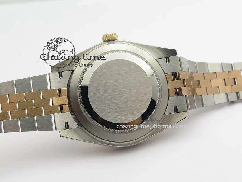 DateJust II 41mm SS RG BP Maker Best Edition Brown Sticks Dial On New Version Jubilee Bracelet A2813