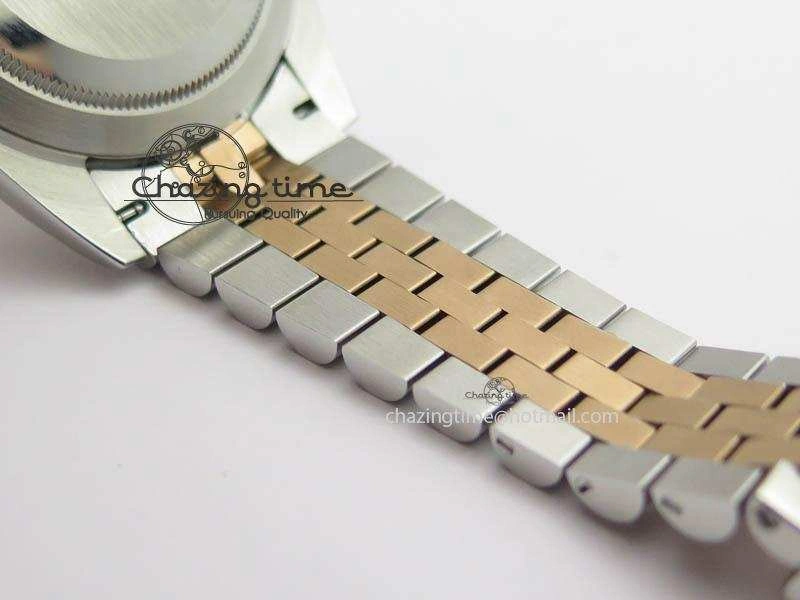 DateJust II 41mm SS RG BP Maker Best Edition Brown Sticks Dial On New Version Jubilee Bracelet A2813