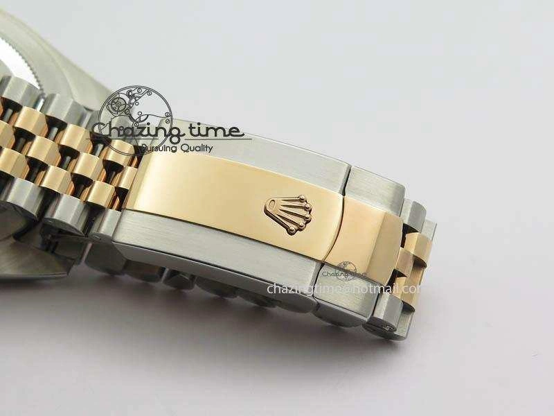 DateJust II 41mm SS RG BP Maker Best Edition Brown Sticks Dial On New Version Jubilee Bracelet A2813