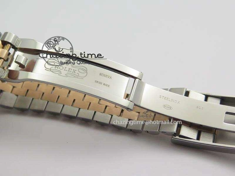 DateJust II 41mm SS RG BP Maker Best Edition Brown Sticks Dial On New Version Jubilee Bracelet A2813