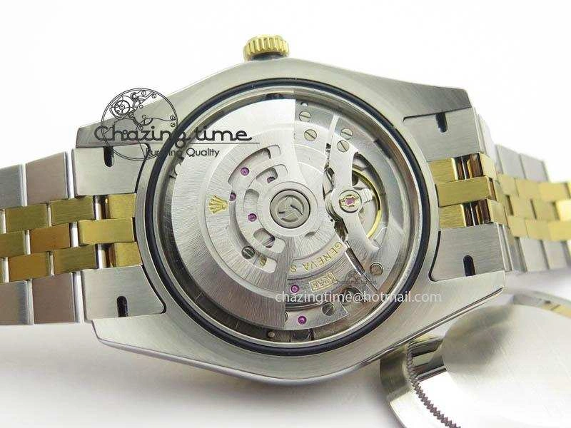 DateJust II 41mm SS RG BP Maker Best Edition Brown Sticks Dial On New Version Jubilee Bracelet A2813