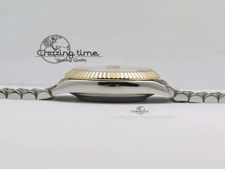 DateJust II 41mm SS RG BP Maker Best Edition Silver Gray Dial On New Version Jubilee Bracelet A2813