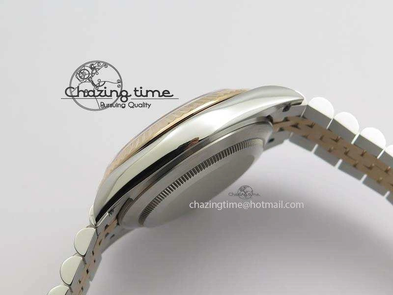 DateJust II 41mm SS RG BP Maker Best Edition Silver Gray Dial On New Version Jubilee Bracelet A2813