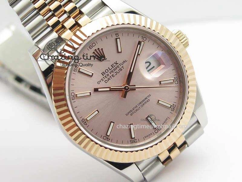 DateJust II 41mm SS RG BP Maker Best Edition Silver Gray Dial On New Version Jubilee Bracelet A2813