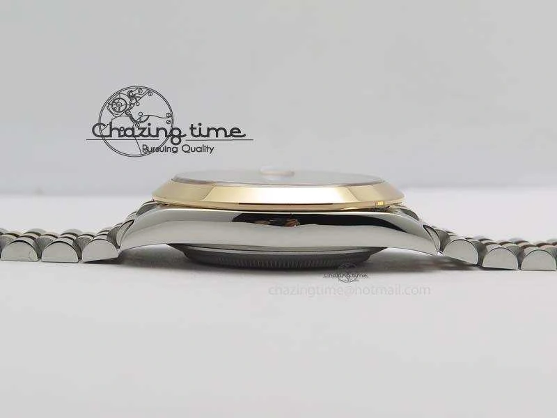 DateJust II 41mm SS RG BP Maker Best Edition Silver Gray Sticks Dial On New Version Jubilee Bracelet A2813