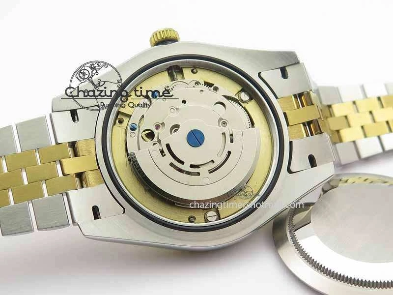 DateJust II 41mm SS YG BP Maker Best Edition Black Roman Dial On Jubilee Bracelet A2813