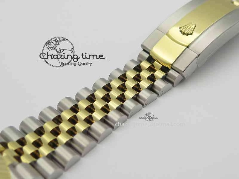 DateJust II 41mm SS YG BP Maker Best Edition Brown Dial On Jubilee Bracelet A2813