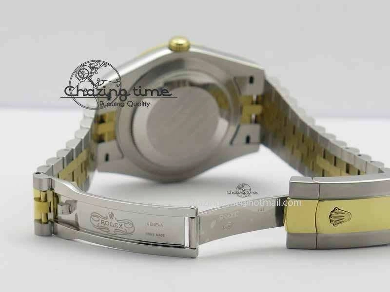 DateJust II 41mm SS YG BP Maker Best Edition Brown Dial On Jubilee Bracelet A2813