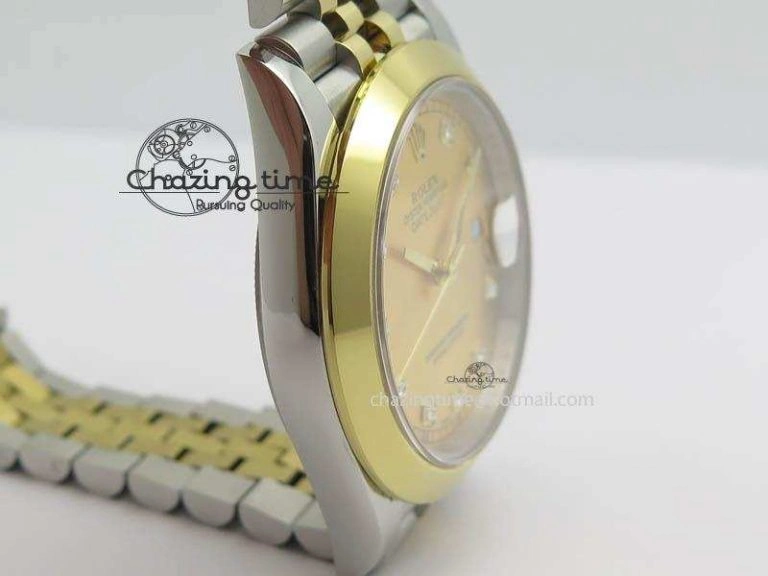 DateJust II 41mm SS YG BP Maker Best Edition Gold Diam Dial On New Version Jubilee Bracelet A2813