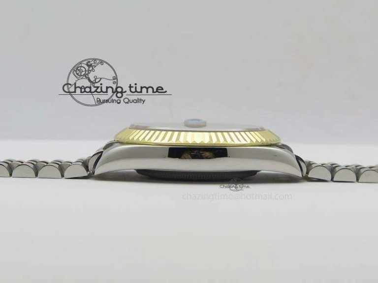 DateJust II 41mm SS YG BP Maker Best Edition Gray Dial On New Version Jubilee Bracelet A2813
