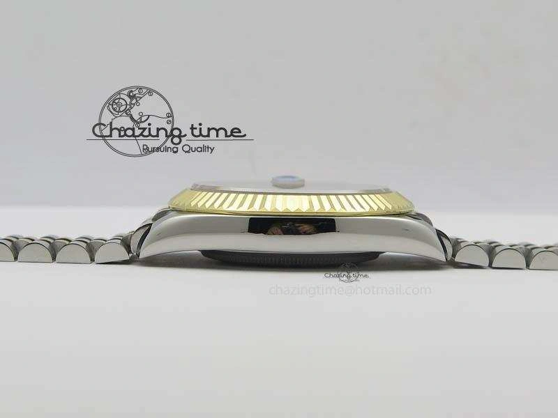 DateJust II 41mm SS YG BP Maker Best Edition Gray Dial On New Version Jubilee Bracelet A2813