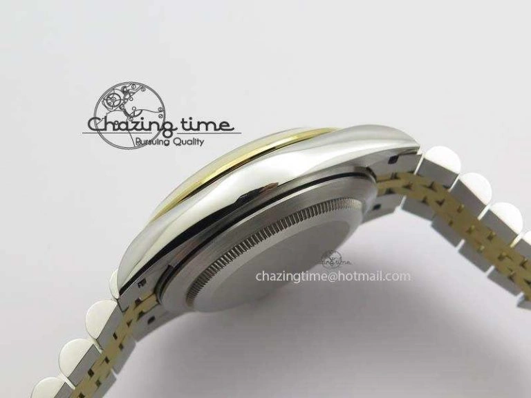 DateJust II 41mm SS YG BP Maker Best Edition Gray Sticks Dial On New Version Jubilee Bracelet A2813
