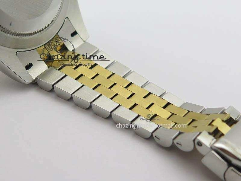 DateJust II 41mm SS YG BP Maker Best Edition Gray Sticks Dial On New Version Jubilee Bracelet A2813