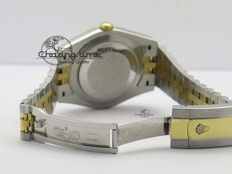 DateJust II 41mm SS YG BP Maker Best Edition Gray Sticks Dial On New Version Jubilee Bracelet A2813