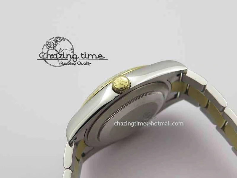 DateJust II 41mm SS YG BP Maker Best Edition Green Dial On SS YG Bracelet SA3136