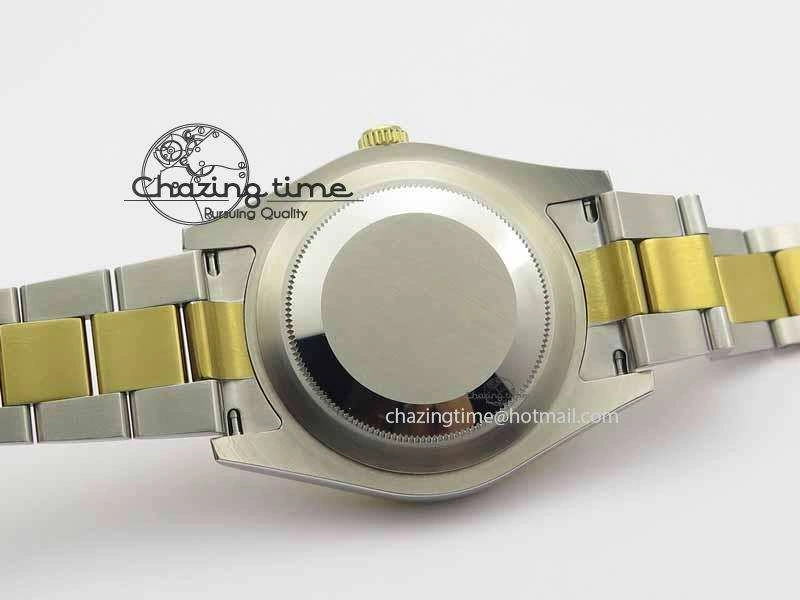 DateJust II 41mm SS YG BP Maker Best Edition Green Dial On SS YG Bracelet SA3136