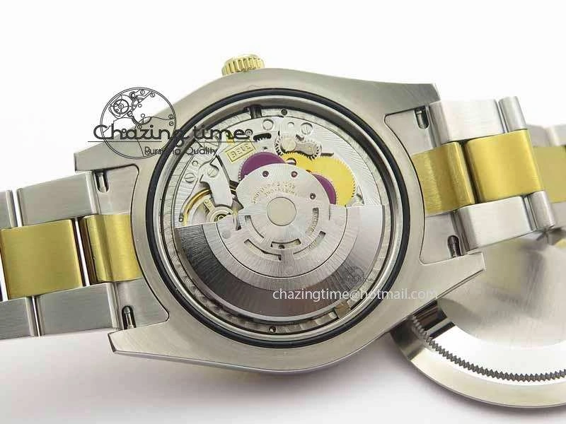 DateJust II 41mm SS YG BP Maker Best Edition Green Dial On SS YG Bracelet SA3136