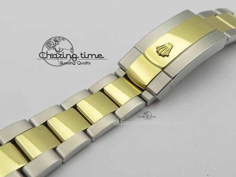 DateJust II 41mm SS YG BP Maker Best Edition Green Dial On SS YG Bracelet SA3136