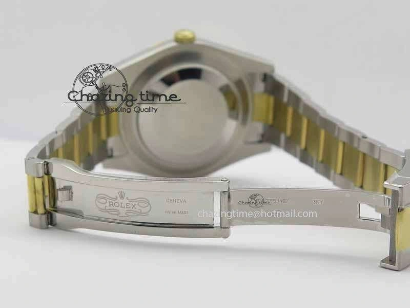 DateJust II 41mm SS YG BP Maker Best Edition Green Dial On SS YG Bracelet SA3136