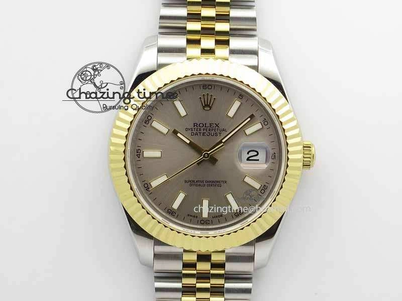 DateJust II 41mm SS YG BP Maker Best Edition Silver Dial On Jubilee Bracelet A2813