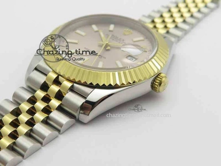DateJust II 41mm SS YG BP Maker Best Edition Silver Dial On Jubilee Bracelet A2813