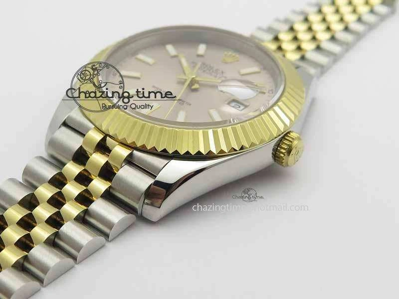 DateJust II 41mm SS YG BP Maker Best Edition Silver Dial On Jubilee Bracelet A2813