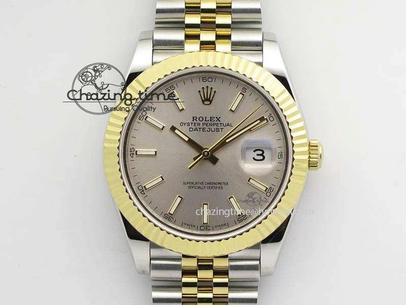 DateJust II 41mm SS YG BP Maker Best Edition Silver Dial On New Version Jubilee Bracelet A2813