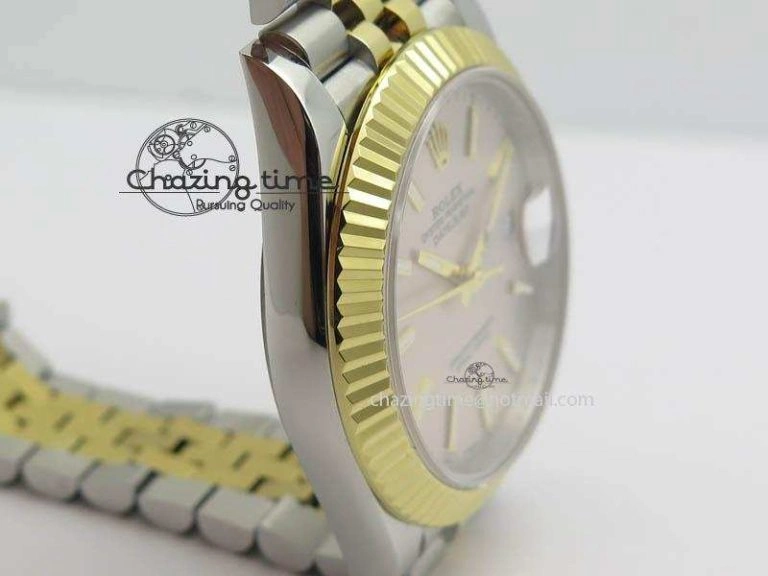 DateJust II 41mm SS YG BP Maker Best Edition Silver Dial On New Version Jubilee Bracelet A2813