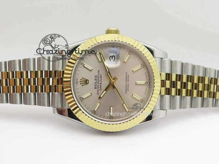 DateJust II 41mm SS YG BP Maker Best Edition Silver Dial On New Version Jubilee Bracelet A2813