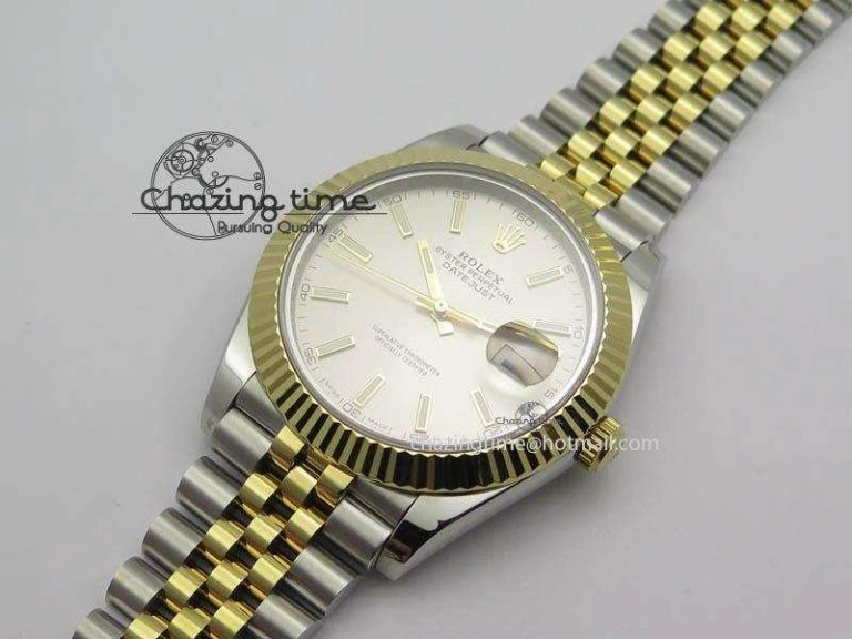 DateJust II 41mm SS YG BP Maker Best Edition Silver Dial On New Version Jubilee Bracelet A2813