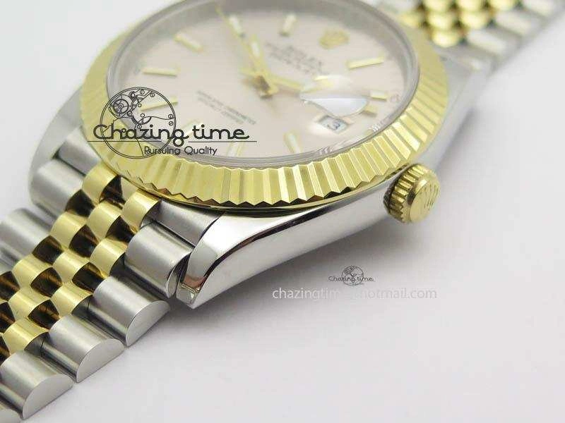 DateJust II 41mm SS YG BP Maker Best Edition Silver Dial On New Version Jubilee Bracelet A2813