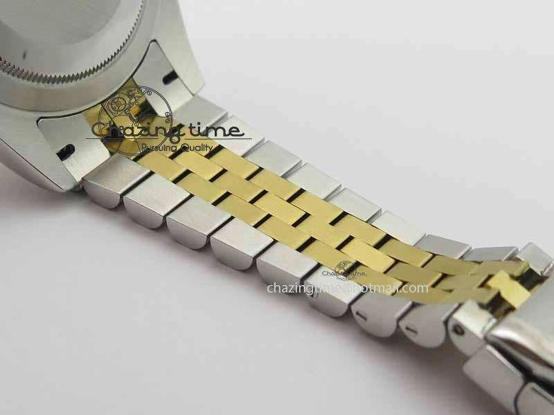 DateJust II 41mm SS YG BP Maker Best Edition Silver Roman Dial On Jubilee Bracelet A2813