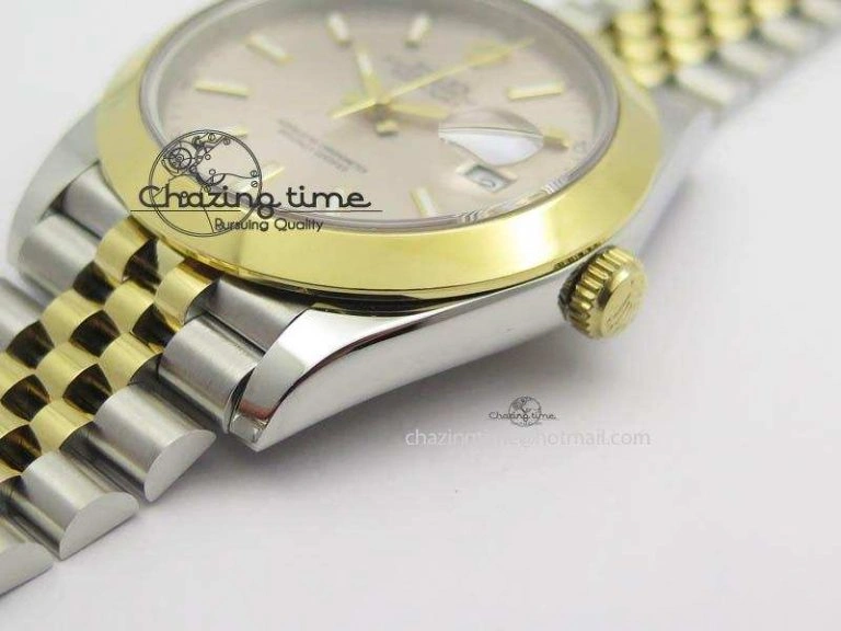 DateJust II 41mm SS YG BP Maker Best Edition Silver Sticks Dial On New Version Jubilee Bracelet A2813