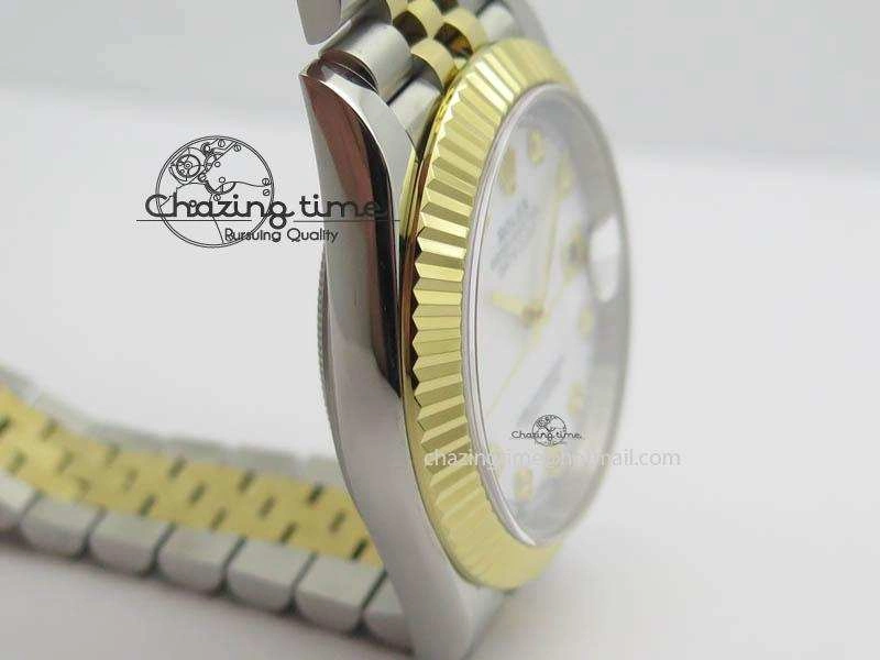 DateJust II 41mm SS YG BP Maker Best Edition White MOP Diam Dial On New Version Jubilee Bracelet A2813