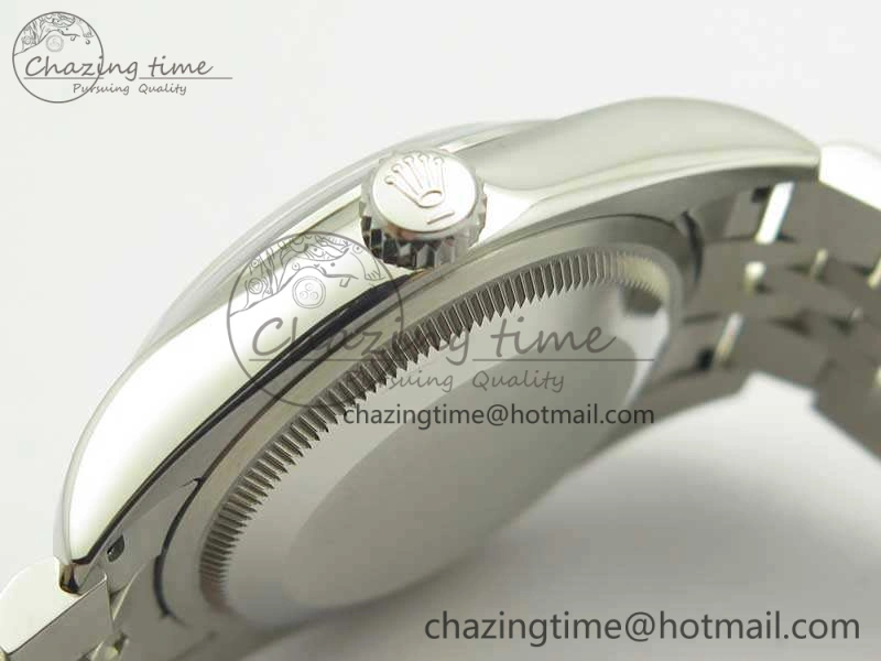 Datejust 116234 36mm DJF 1:1 Best Edition Black Computer Diam Dial On SS Jubilee Bracelet SA3135 V2