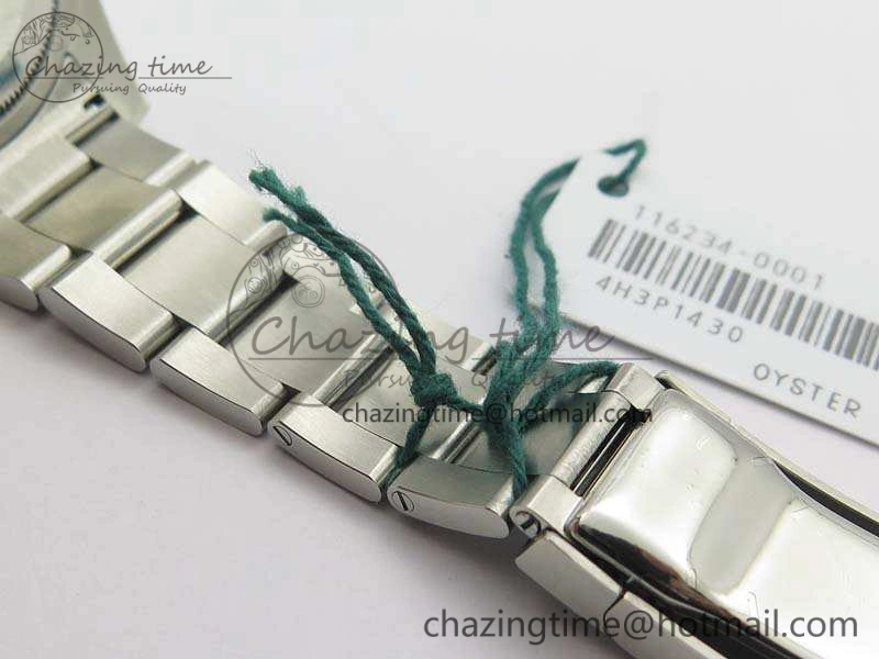 Datejust 116234 36mm DJF 1:1 Best Edition Black Computer Diam Dial On SS Oyster Bracelet SA3135