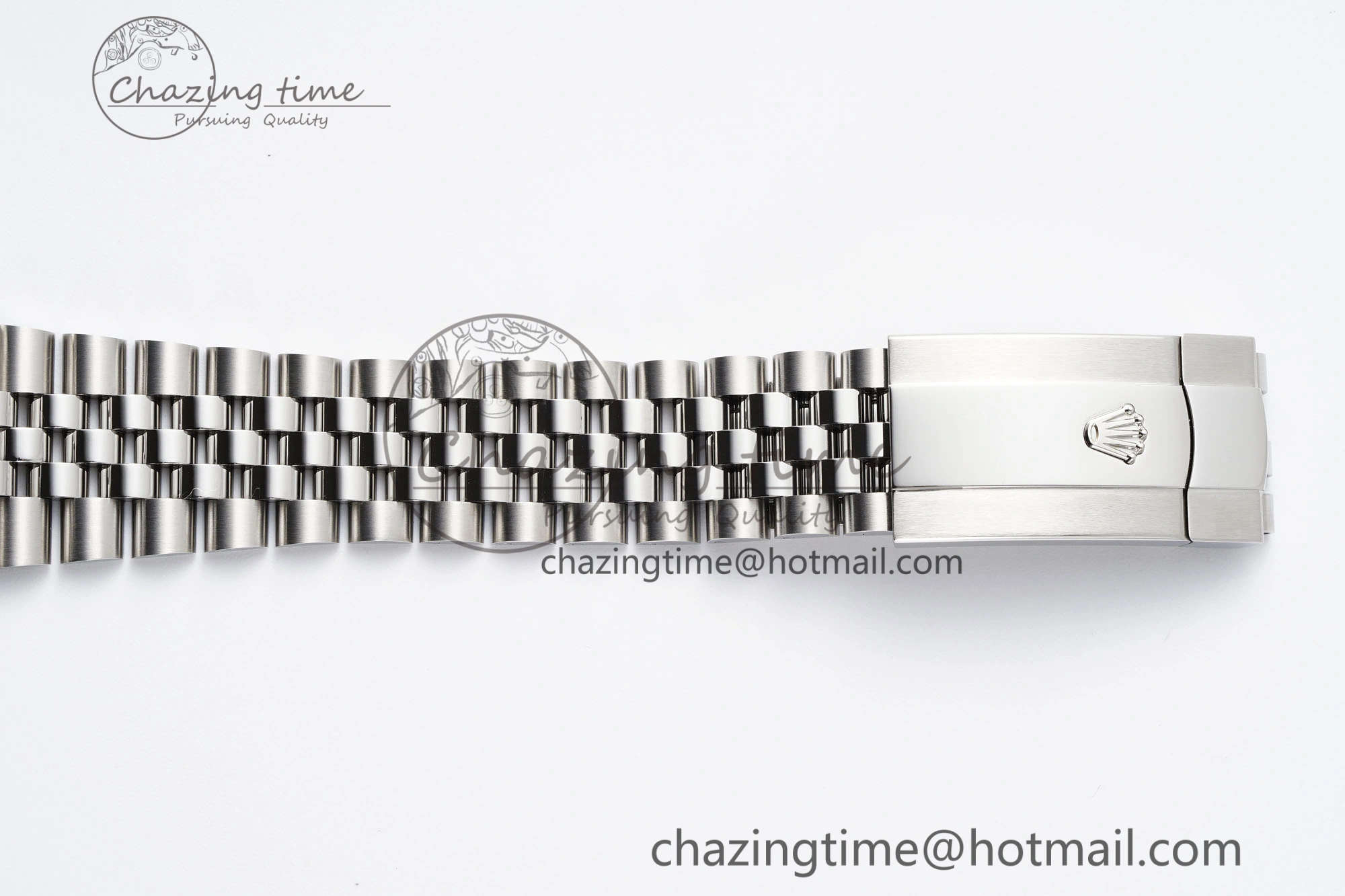 Datejust 126334 41mm Jubilee 904L SS SS Grey Moissanite Clean VR3235