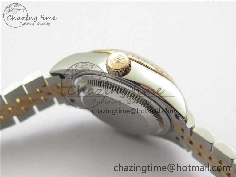 Datejust 28mm 279173 SS RG BP Maker Best Edition Pink Dial on SS RG Jubilee Bracelet ETA2671