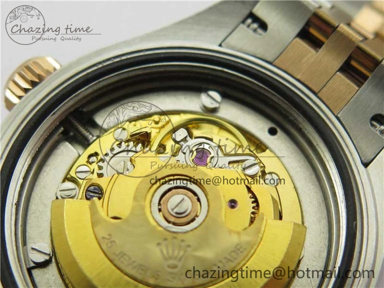 Datejust 28mm 279173 SS RG BP Maker Best Edition Pink Dial on SS RG Jubilee Bracelet ETA2671