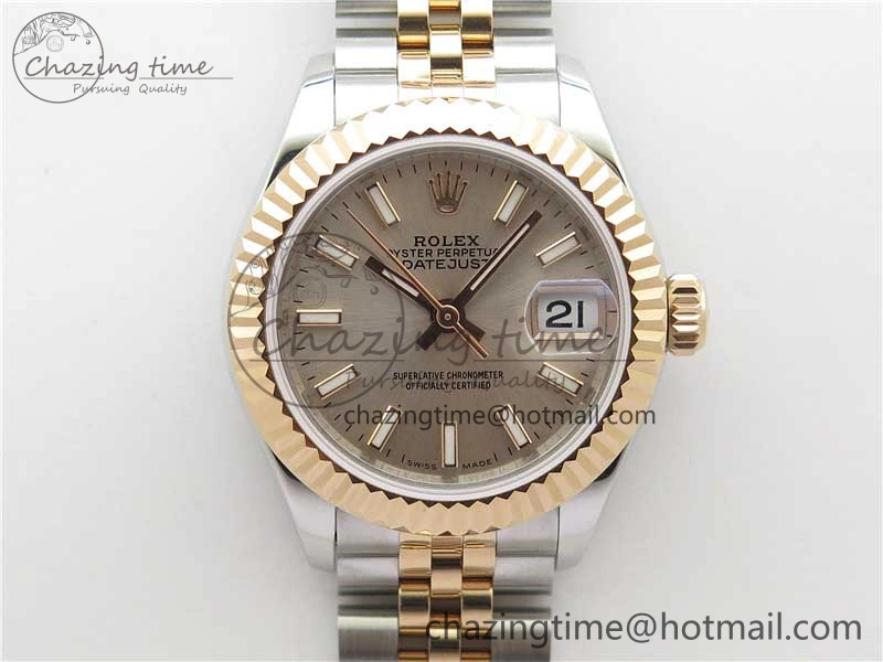 Datejust 28mm 279173 SS RG BP Maker Best Edition Silver Dial on SS RG Jubilee Bracelet ETA2671