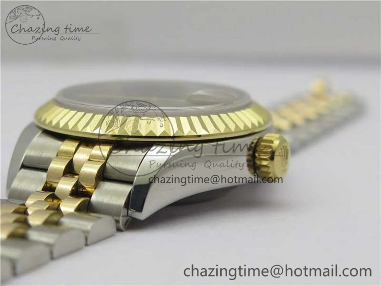 Datejust 28mm 279173 SS YG BP Maker Best Edition Black Roman Markers Dial on SS YG Jubilee Bracelet ETA2671