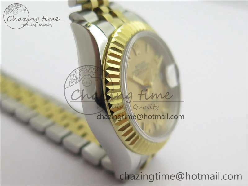 Datejust 28mm 279173 SS YG BP Maker Best Edition Gold Roman Markers Dial on SS YG Jubilee Bracelet ETA2671