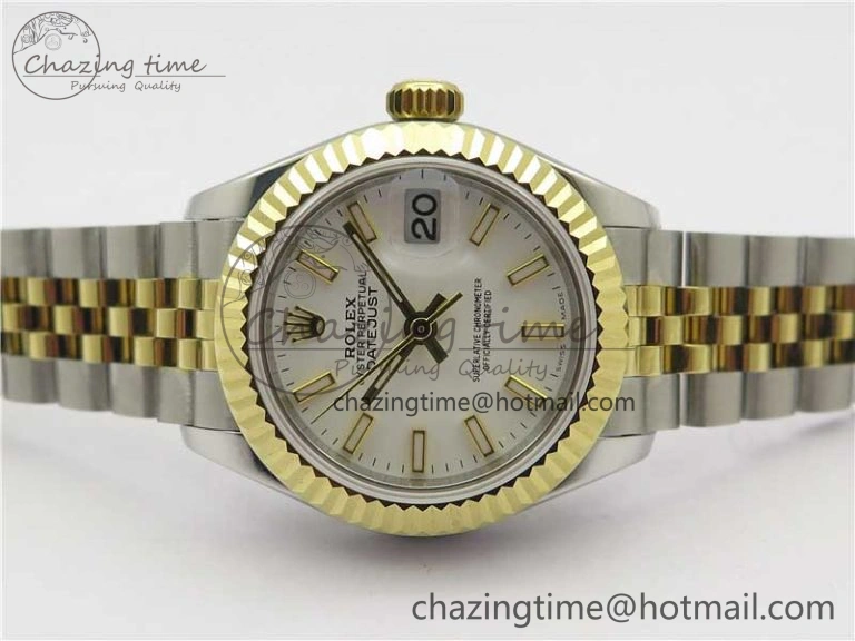 Datejust 28mm 279173 SS YG BP Maker Best Edition White Dial on SS YG Jubilee Bracelet ETA2671