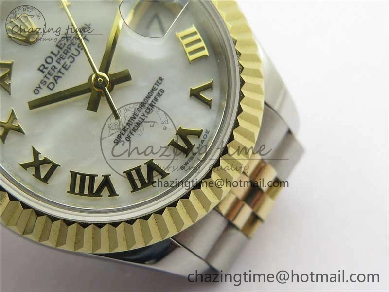 Datejust 28mm 279173 SS YG BP Maker Best Edition White Roman Markers Dial on SS YG Jubilee Bracelet ETA2671