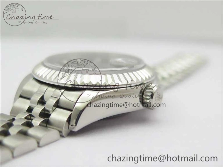 Datejust 28mm 279174 SS BP Maker Best Edition Black Crystal Dial on SS Jubilee Bracelet ETA2671