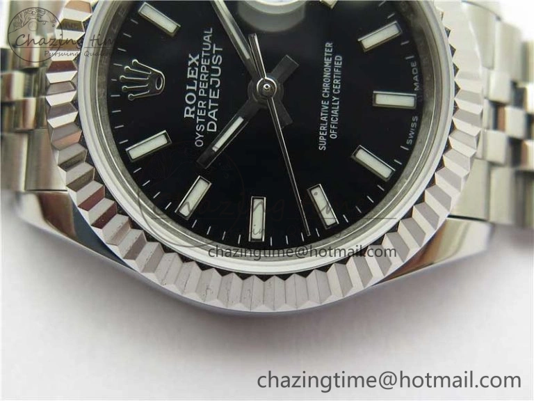 Datejust 28mm 279174 SS BP Maker Best Edition Black Dial on SS Jubilee Bracelet ETA2671