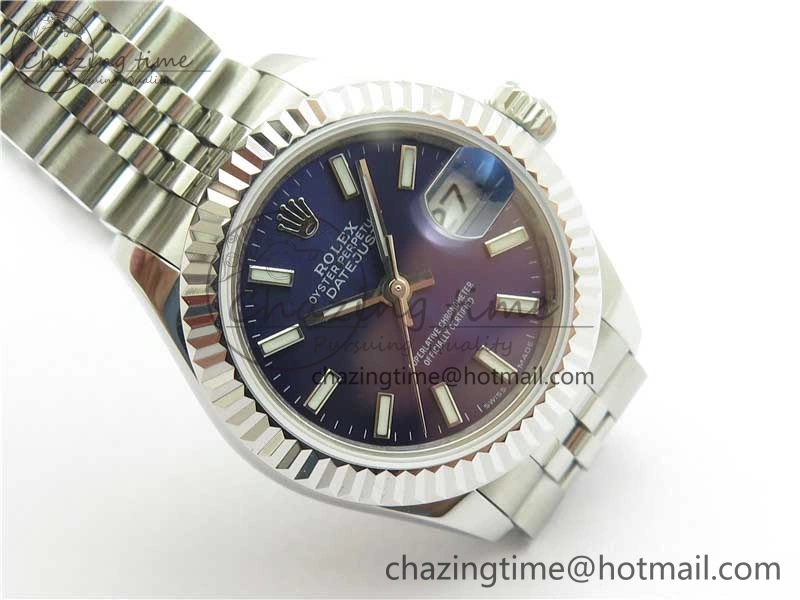 Datejust 28mm 279174 SS BP Maker Best Edition Blue Dial on SS Jubilee Bracelet ETA2671